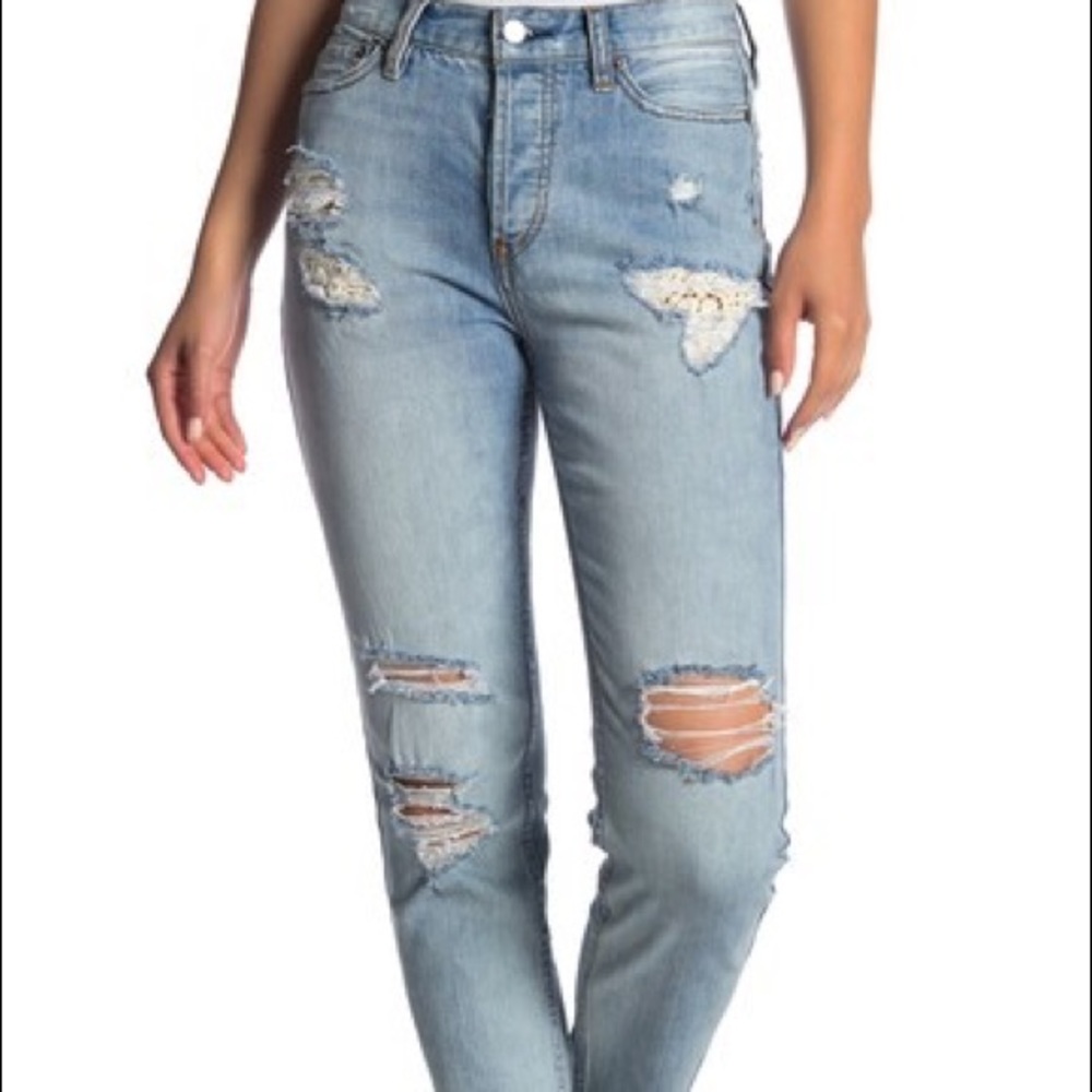 Free People Lacey Stilt Jeans - Picture 2 of 3